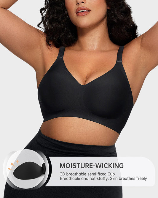SculpStore Seamless Comfort Jelly Support Bra