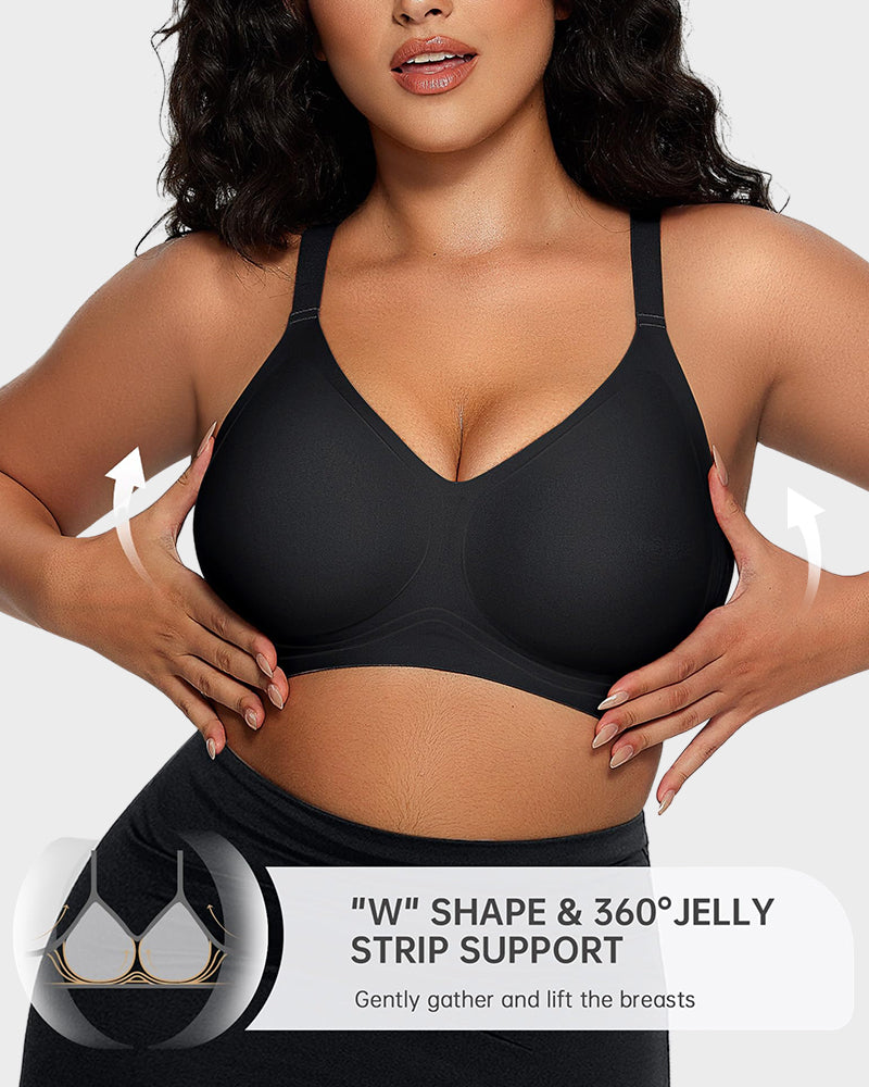 SculpStore Seamless Comfort Jelly Support Bra