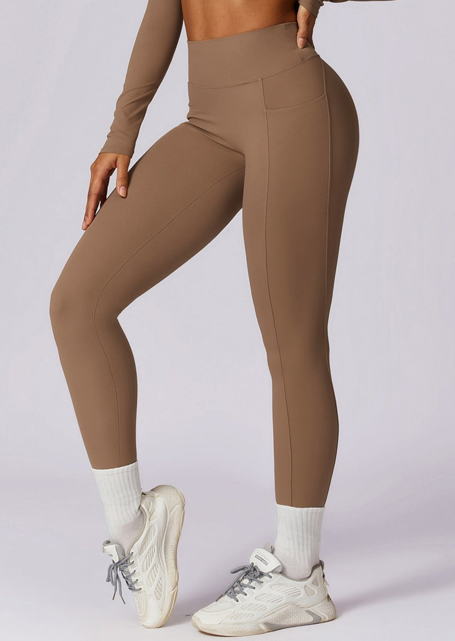 SculpStore Elite Pocket Leggings | Sculpting Fit with Side Pockets