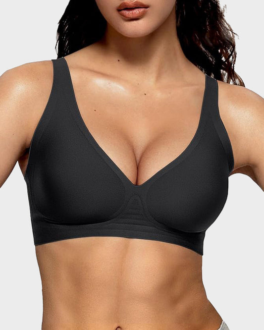 SculpStore Deep V Wireless Push-Up Bra