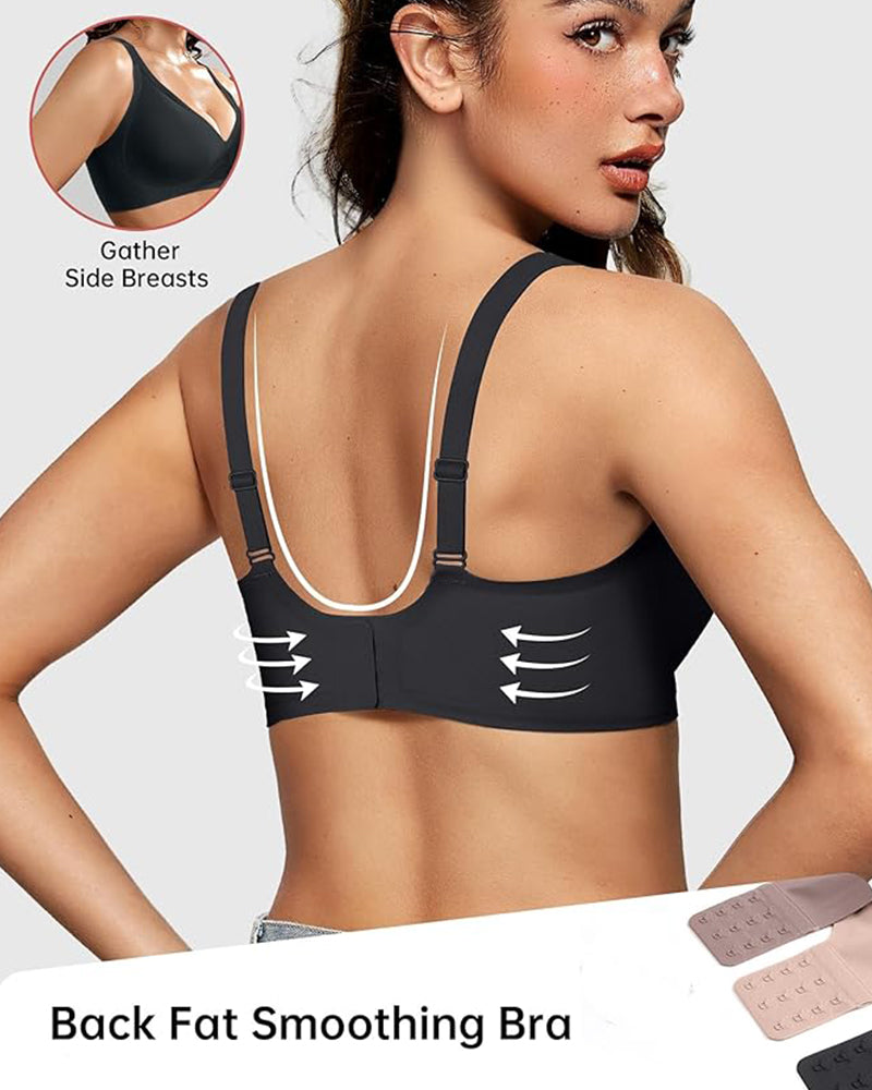 SculpStore Deep V Wireless Push-Up Bra
