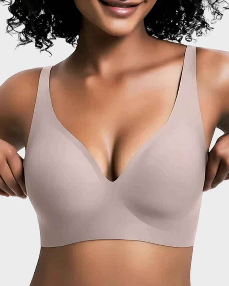 SculpStore Deep V Wireless Push-Up Bra