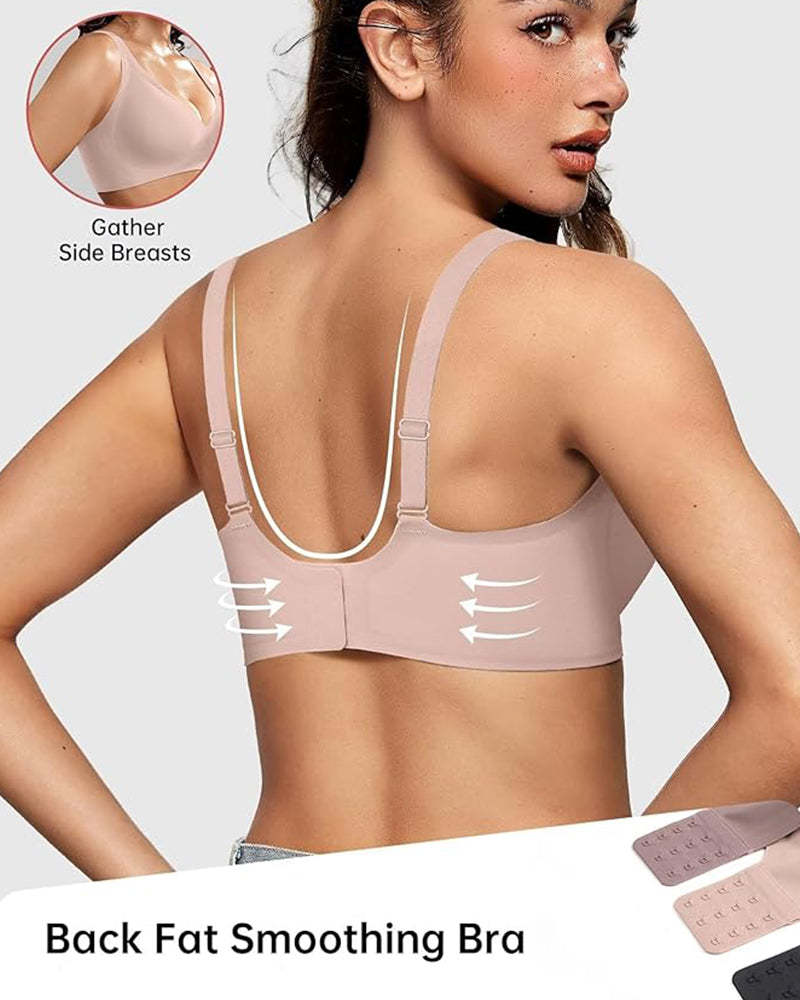 SculpStore Deep V Wireless Push-Up Bra