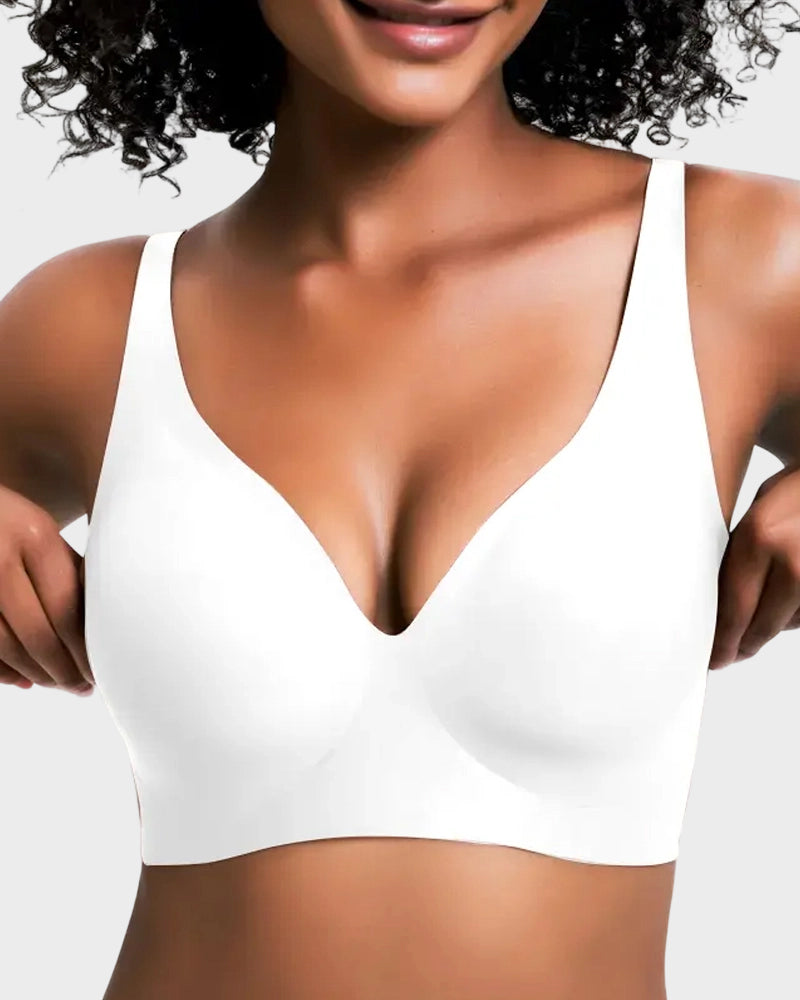 SculpStore Deep V Wireless Push-Up Bra