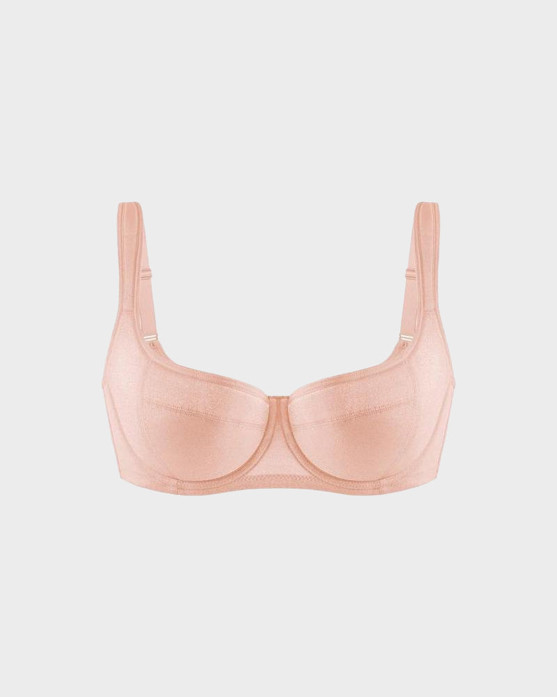 SculpStore Shimmer Lightly Padded Balconette Bra