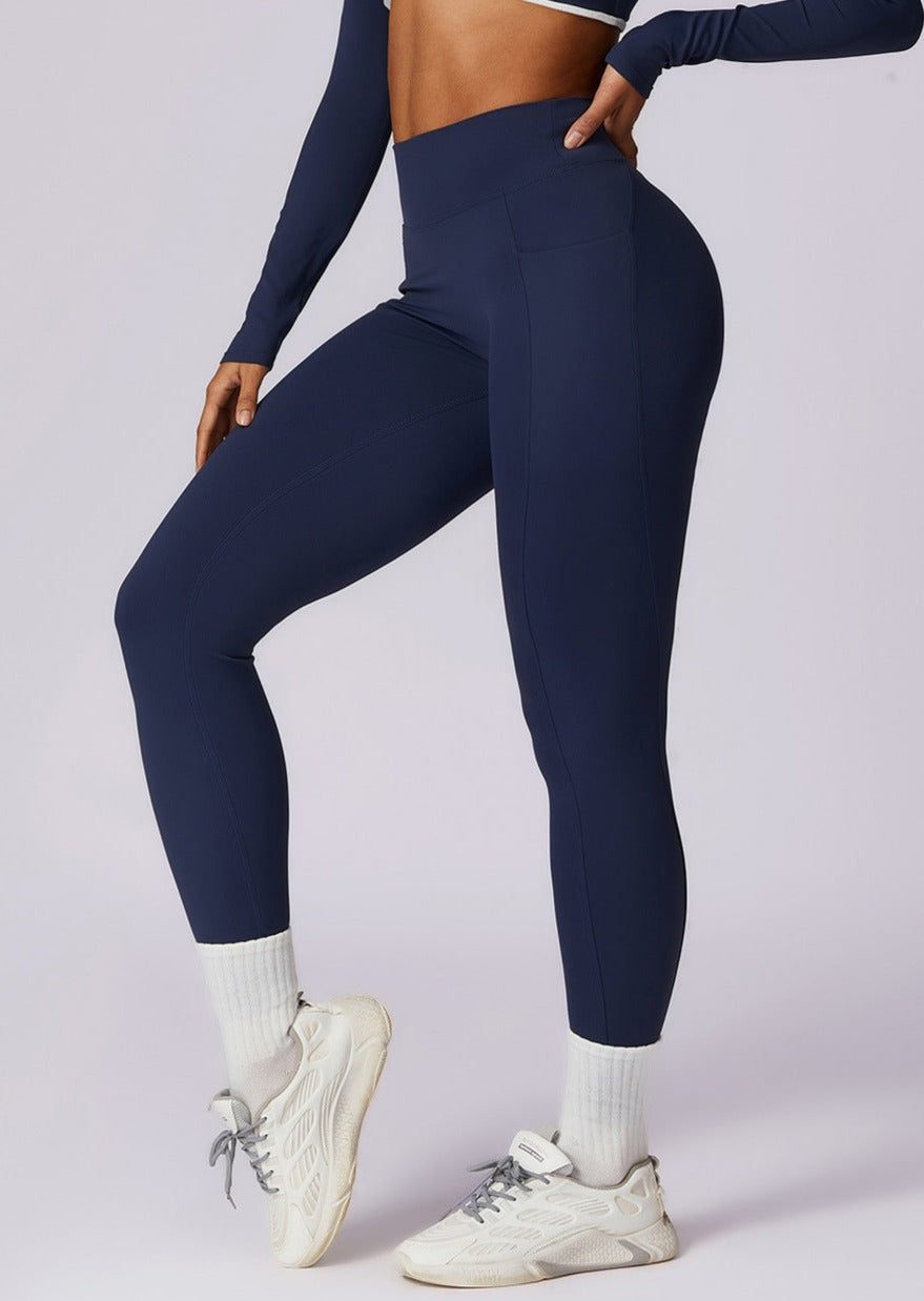 SculpStore Elite Pocket Leggings | Sculpting Fit with Side Pockets