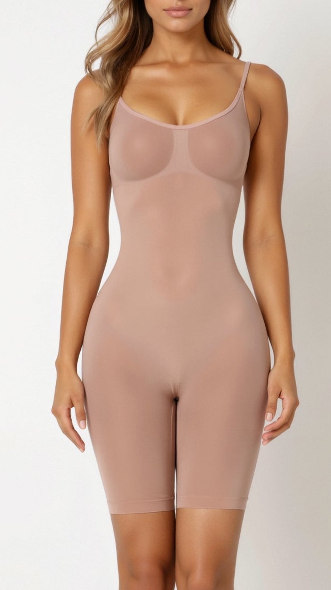 SculpStore CoreSculpt Bodysuit | Mid-Thigh Tummy Control Shaper