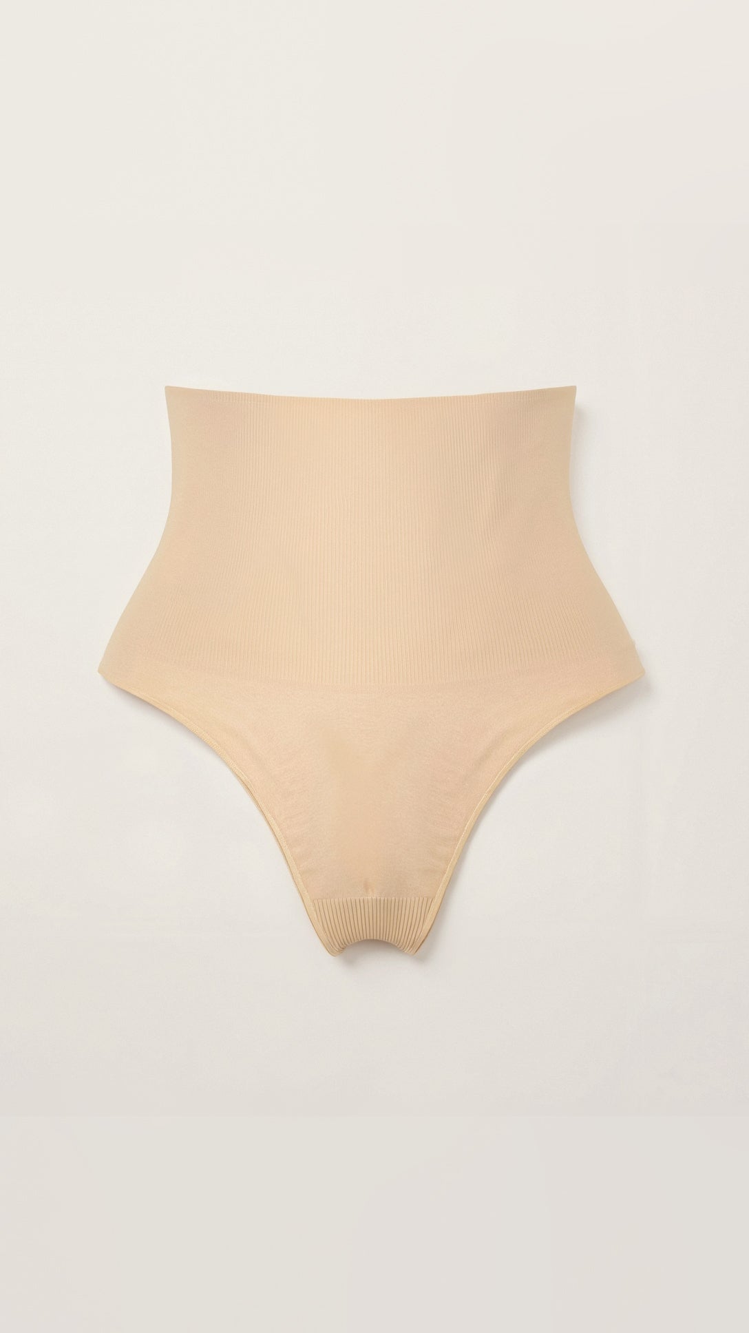 SculpStore Invisible Shape Thong | Seamless Mid-Waist Tummy Control