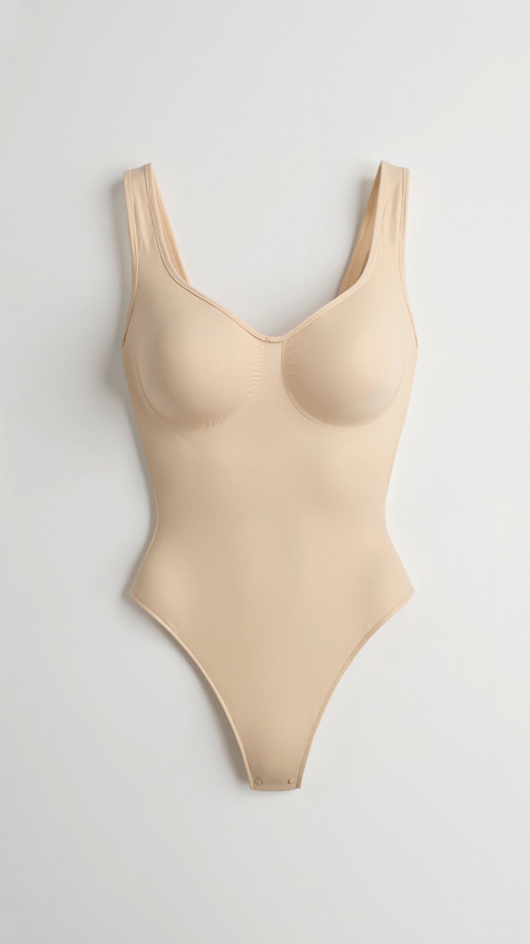 SculpStore SculptShape Bodysuit | Seamless V-Neck Thong Shaper
